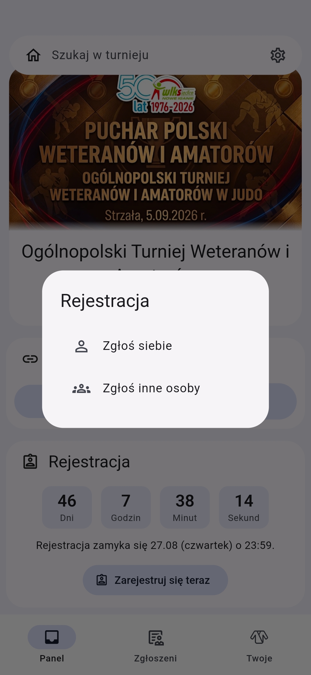 Potwierdzenie trybu