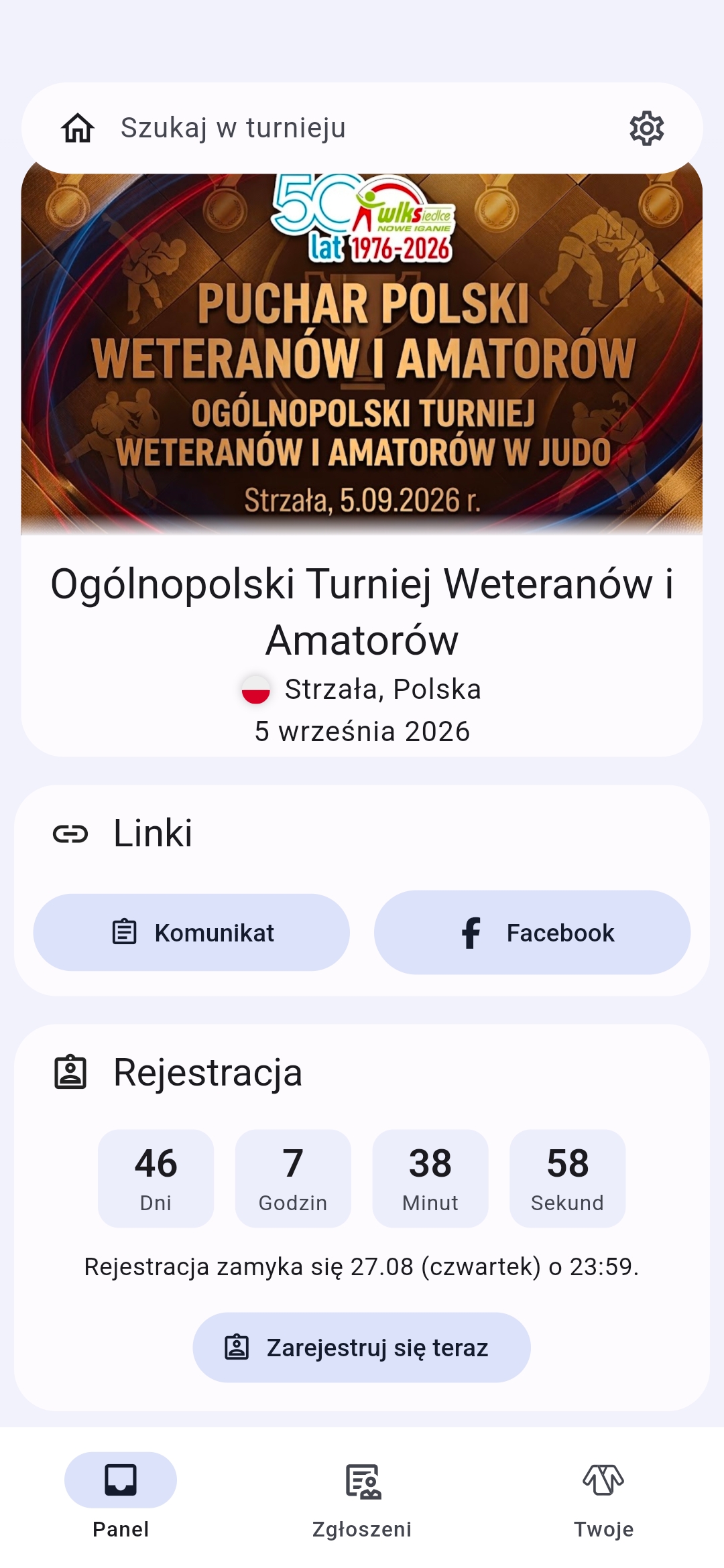 Ekran turnieju
